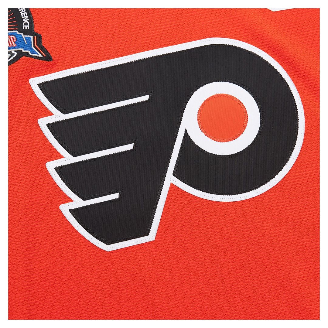 Eric Lindros Philadelphia Flyers Mitchell & Ness Big & Tall 1996-97 Blue Line 2.0 Jersey - Orange