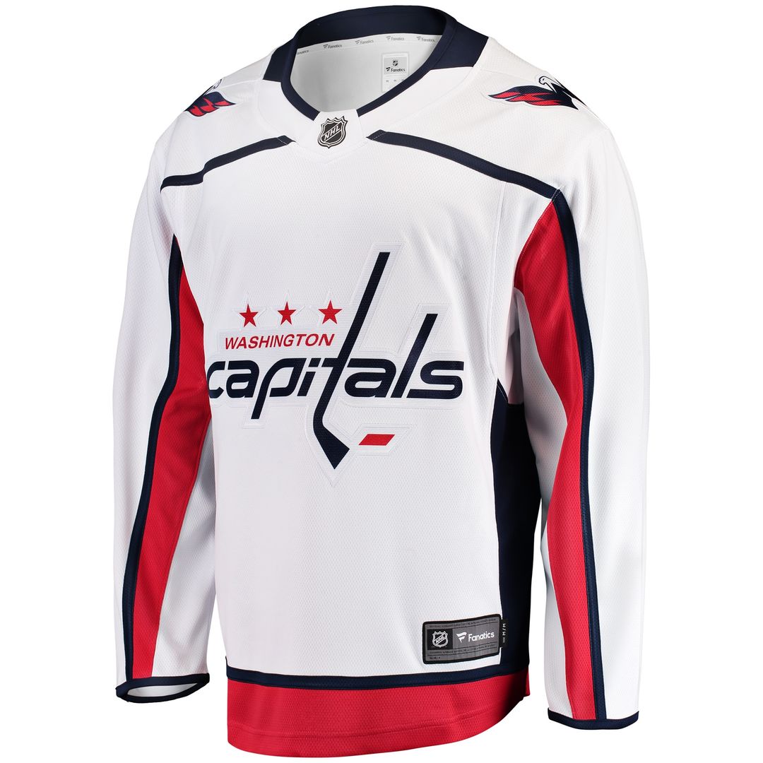Washington Capitals Fanatics Breakaway Away Jersey - White