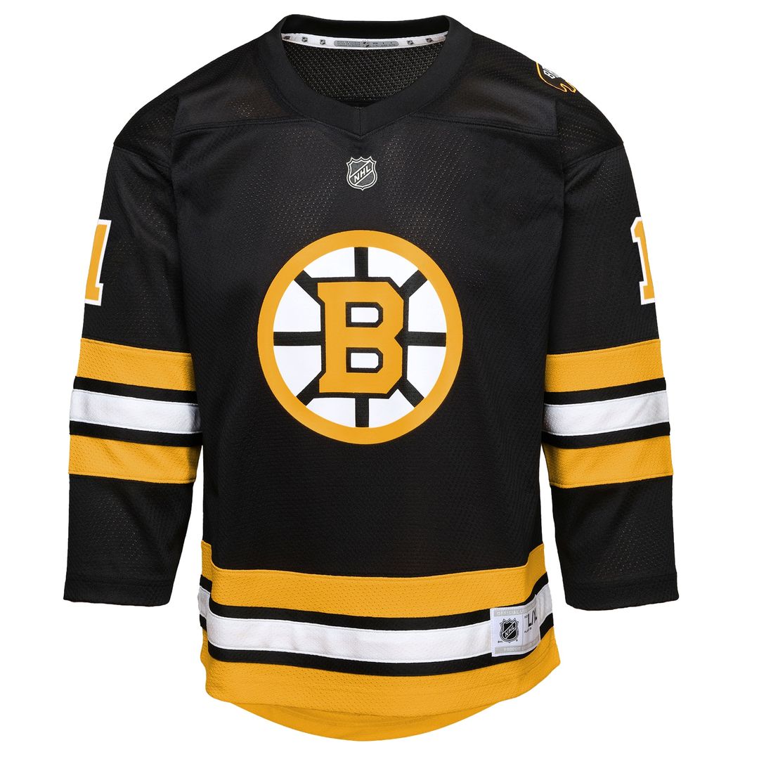 Jeremy Swayman Boston Bruins Outerstuff Youth Home Replica Jersey - Black