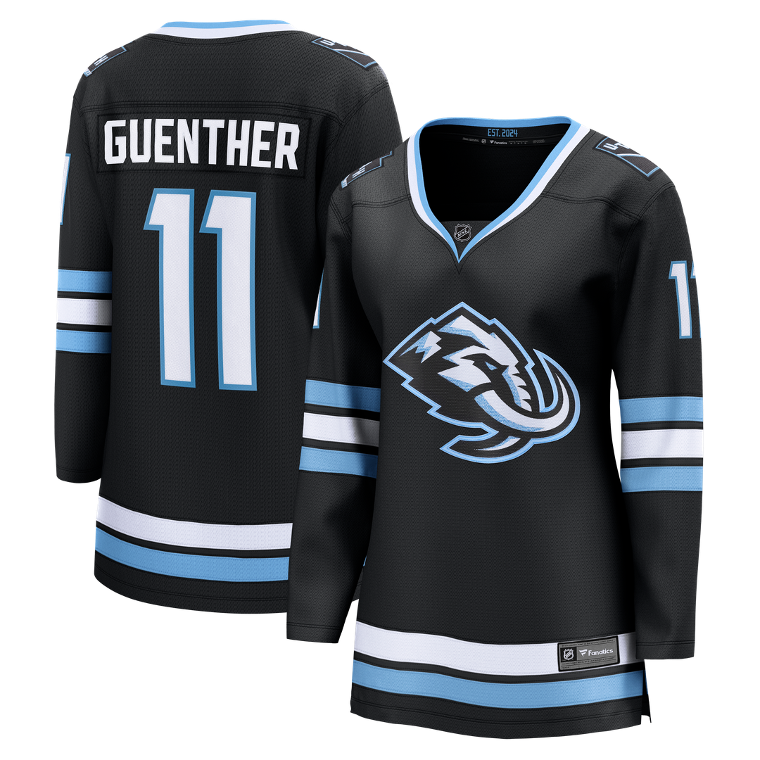 Dylan Guenther Utah Mammoth Fanatics Women's Home Breakaway Player Jersey - Black