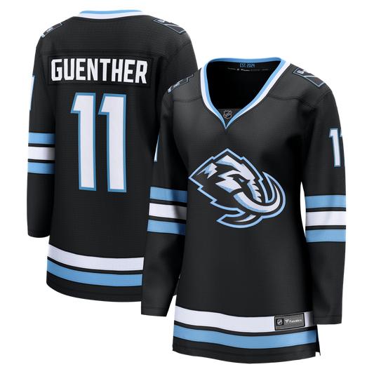 Dylan Guenther Utah Mammoth Fanatics Women's Home Breakaway Player Jersey - Black