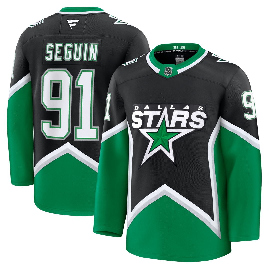 Tyler Seguin Dallas Stars Fanatics Alternate Premium Jersey - Black