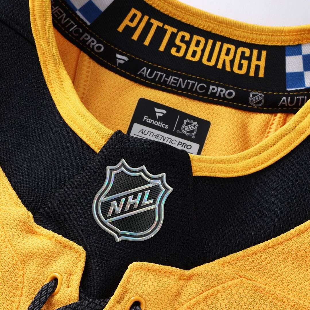 Pittsburgh Penguins Fanatics Alternate Authentic Pro Jersey - Gold