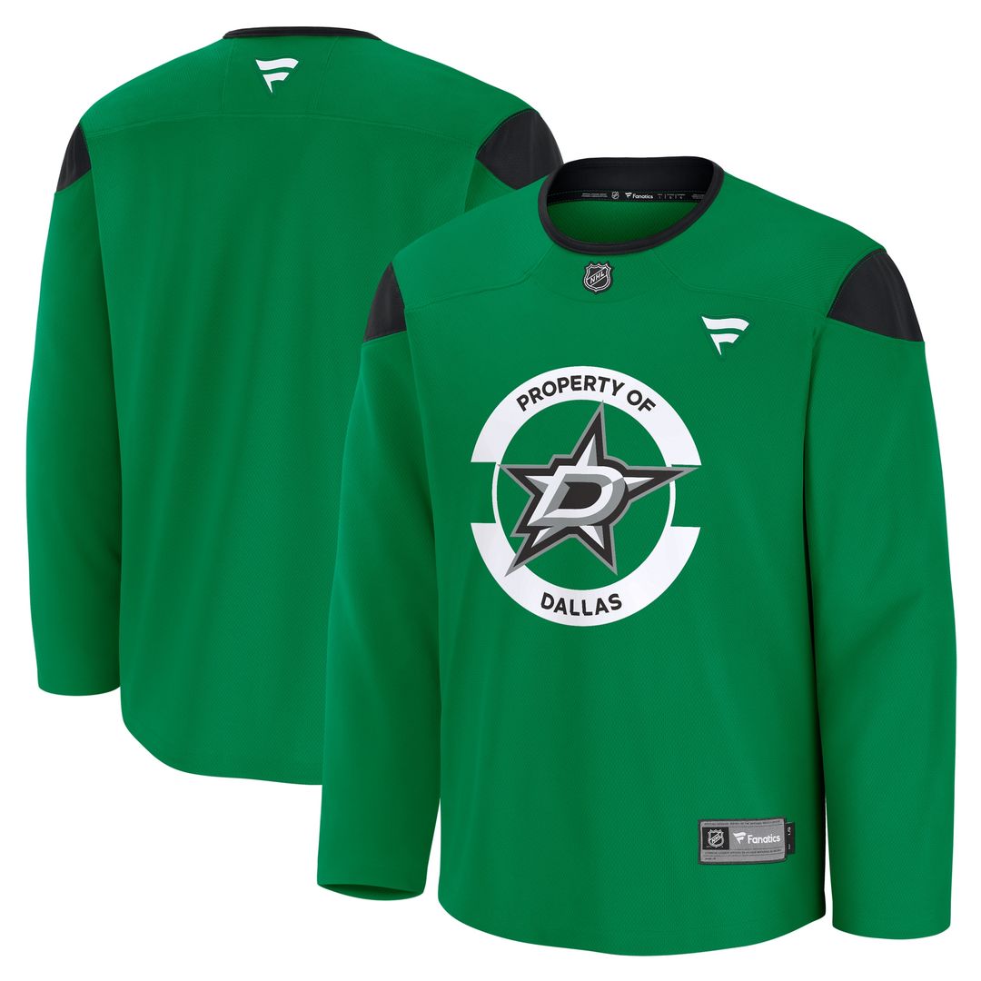 Dallas Stars Fanatics Practice Jersey - Kelly Green