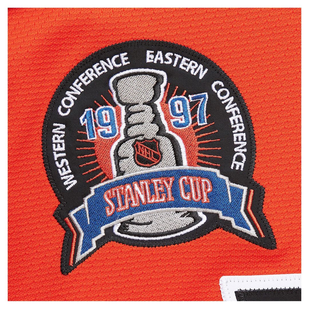 Eric Lindros Philadelphia Flyers Mitchell & Ness Big & Tall 1996-97 Blue Line 2.0 Jersey - Orange