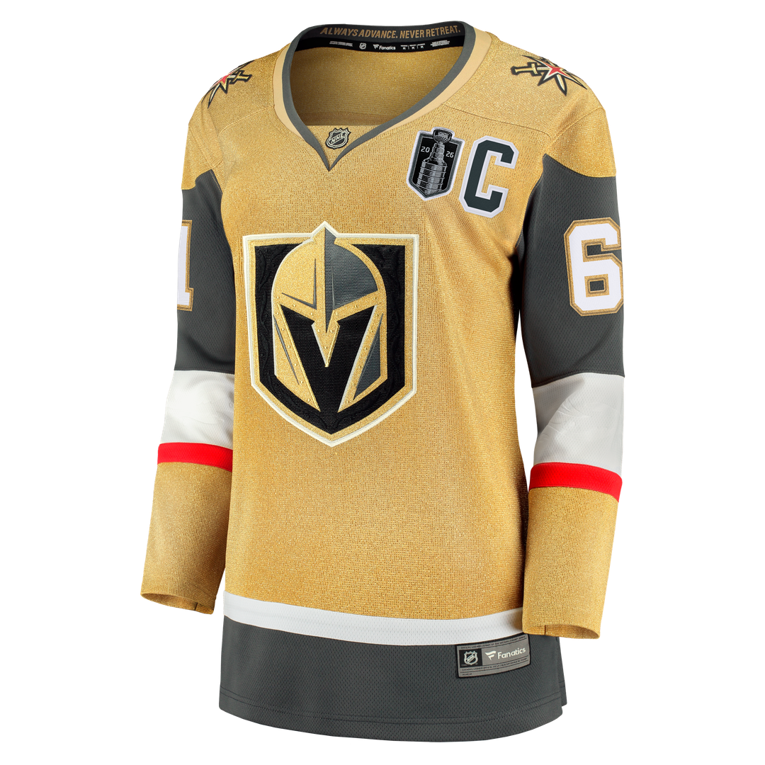 Mark Stone Vegas Golden Knights Fanatics Women's 2026 Stanley Cup Final Breakaway Jersey - Gold