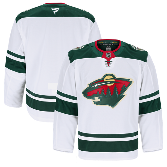 Minnesota Wild Fanatics Away Authentic Pro Jersey - White