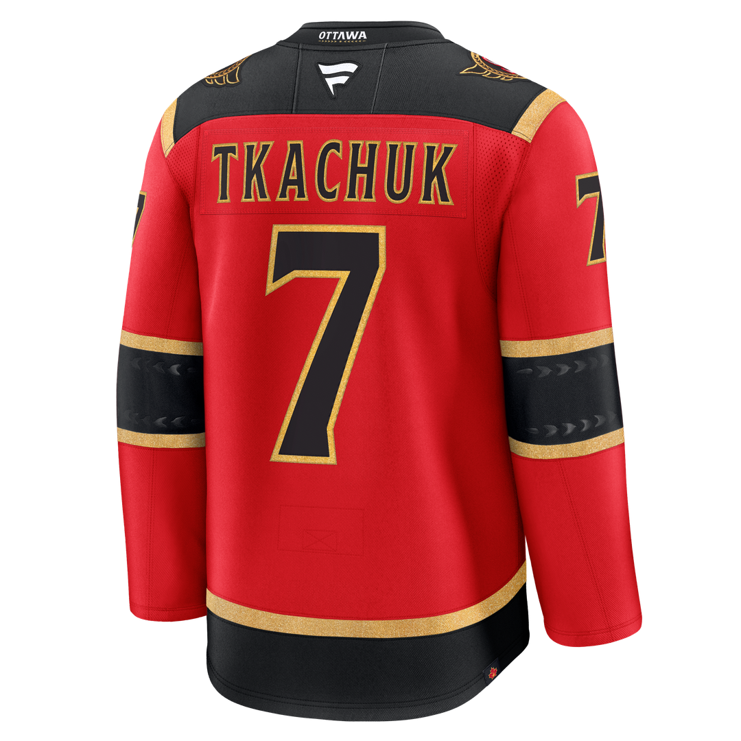 Brady Tkachuk Ottawa Senators Fanatics Alternate Premium Jersey - Red