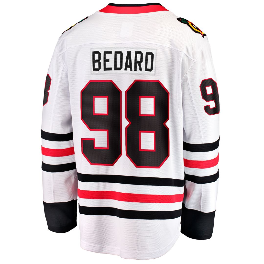 Connor Bedard Chicago Blackhawks Fanatics Home Breakaway Player Jersey - Red