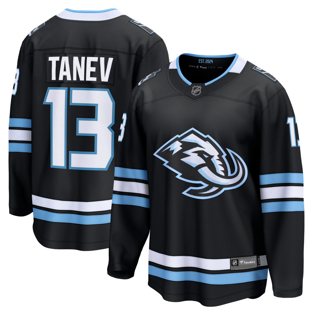 Brandon Tanev Utah Mammoth Fanatics Home Breakaway Player Jersey - Black