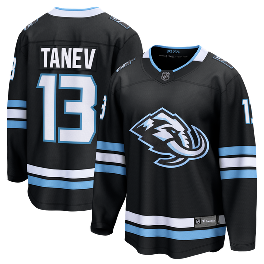 Brandon Tanev Utah Mammoth Fanatics Home Breakaway Player Jersey - Black