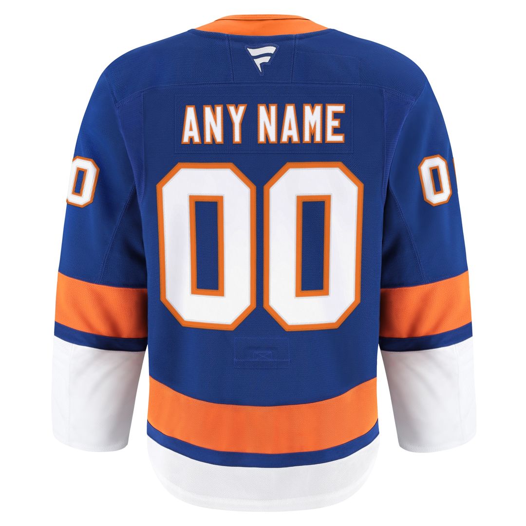 New York Islanders Fanatics Home Authentic Pro Custom Jersey - Royal
