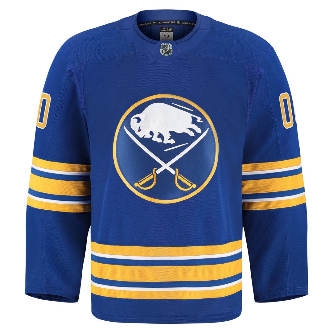Buffalo Sabres Fanatics Home Authentic Pro Custom Jersey - Royal