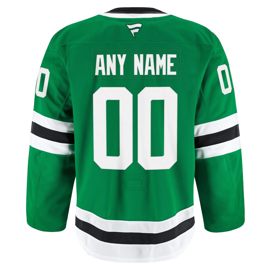 Dallas Stars Fanatics Home Authentic Pro Custom Jersey - Kelly Green