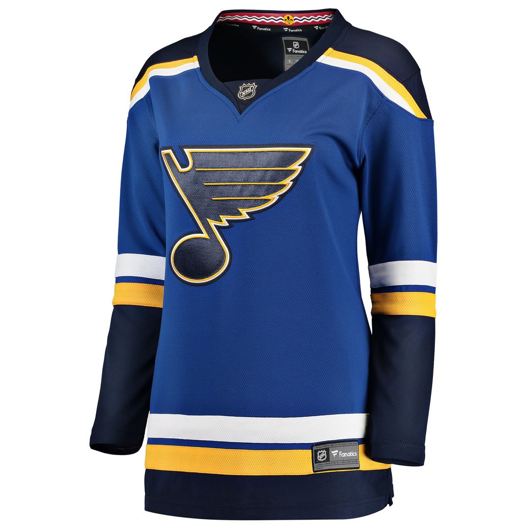 St. Louis Blues Fanatics Women's Home Breakaway Jersey - Blue