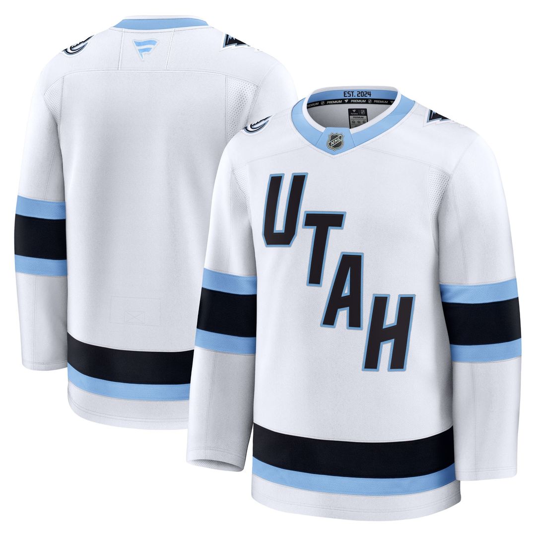 Utah Mammoth Fanatics Away Premium Jersey - White