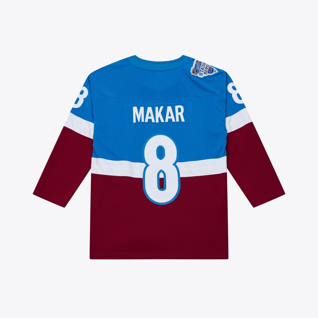 Cale Makar Colorado Avalanche Mitchell & Ness 2020 Power Play Jersey - Blue