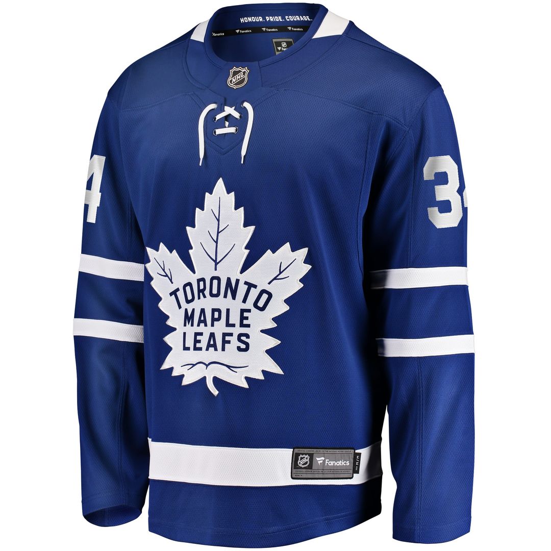 Auston Matthews Toronto Maple Leafs Fanatics Home Breakaway Jersey - Blue