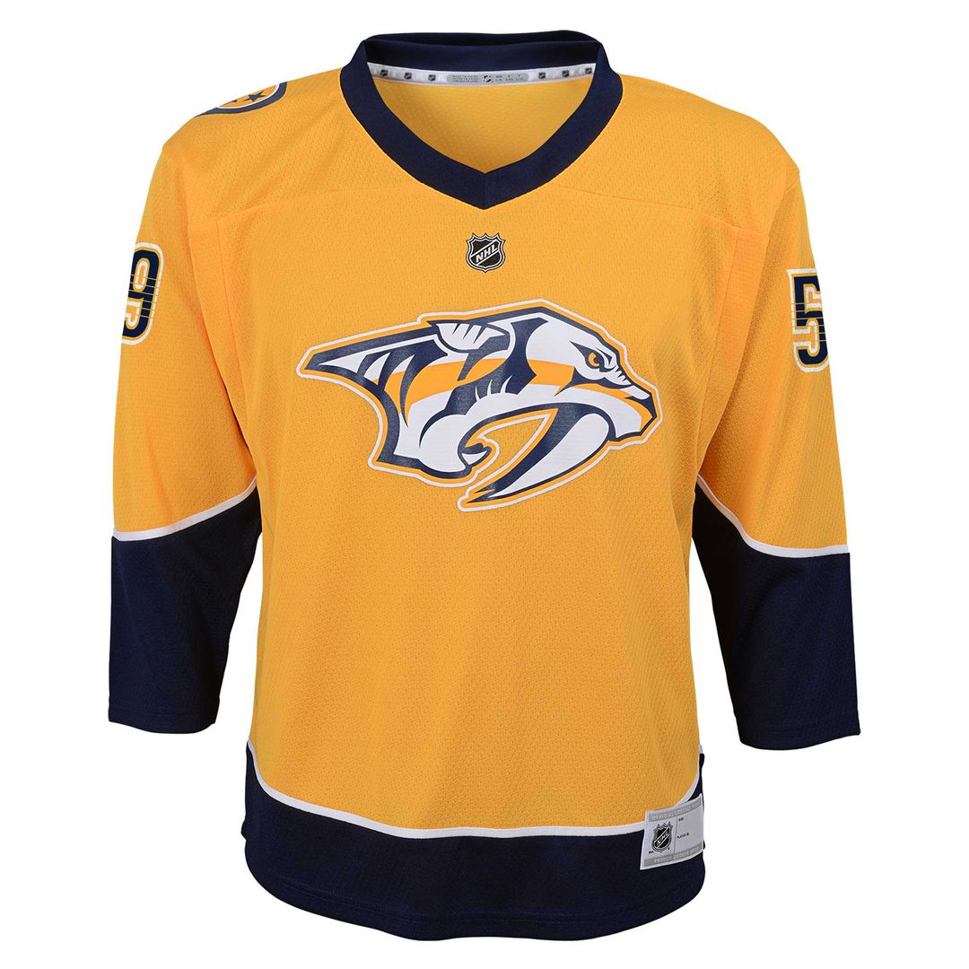 Roman Josi Nashville Predators Youth Home Player Replica Jersey - Gold