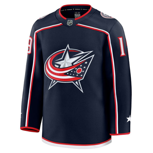 Adam Fantilli Columbus Blue Jackets Fanatics Home Premium Jersey - Navy