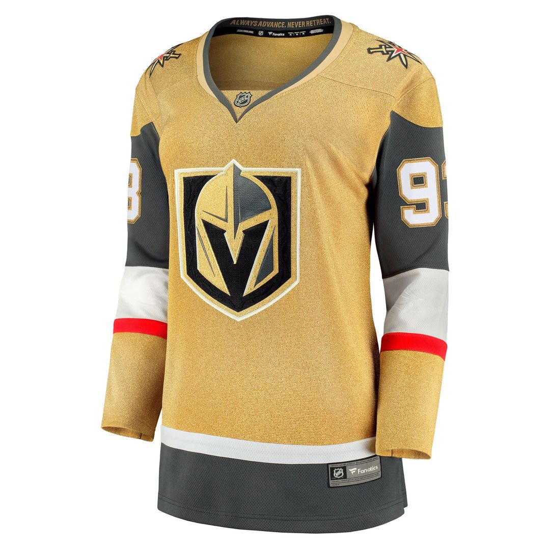 Mitch Marner Vegas Golden Knights Fanatics Women's Home Breakaway Jersey - Gold