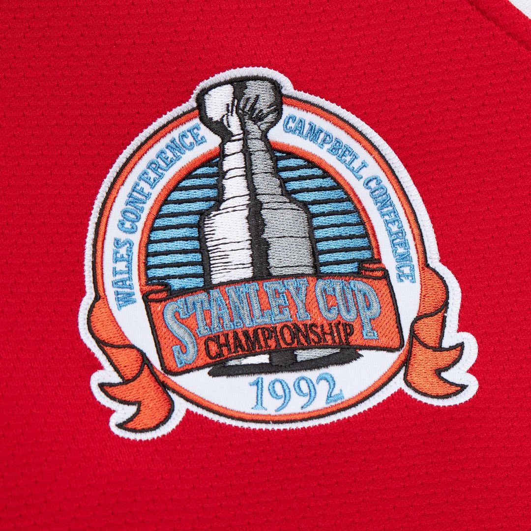 Chris Chelios Chicago Blackhawks 1991-92 Power Play Jersey - Red