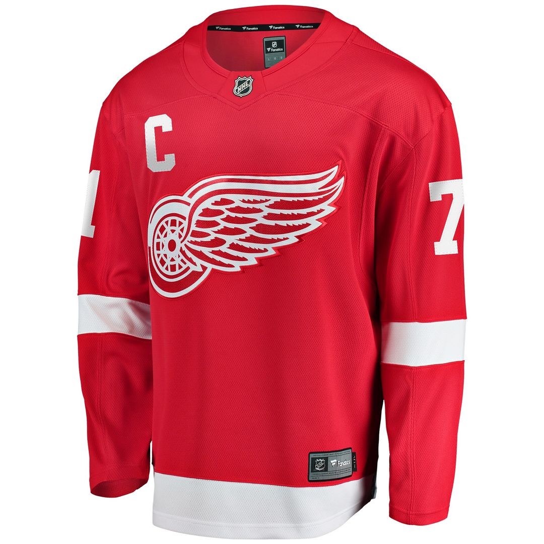 Dylan Larkin Detroit Red Wings Fanatics 2023/24 Captain Breakaway Player Jersey - Red