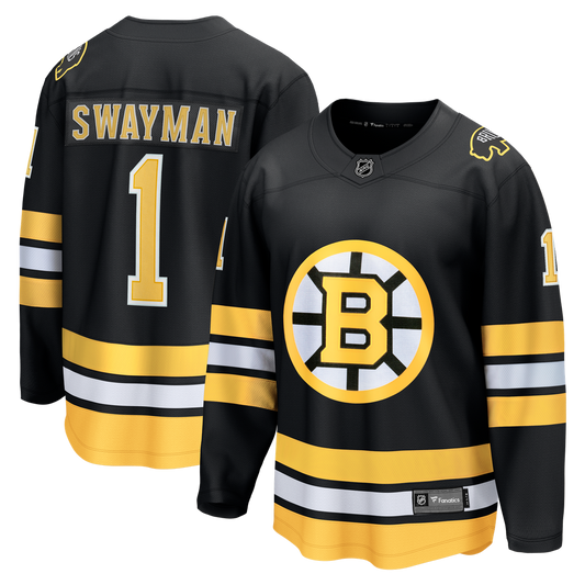 Jeremy Swayman Boston Bruins Fanatics Home Breakaway Jersey - Black
