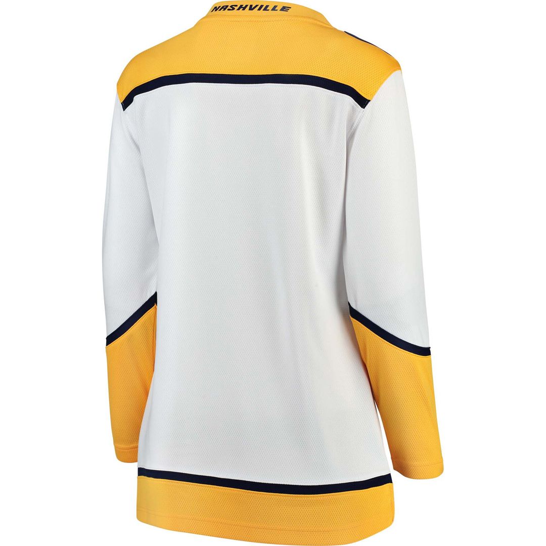 Nashville Predators Fanatics Women's Home Breakaway Jersey - Yellow