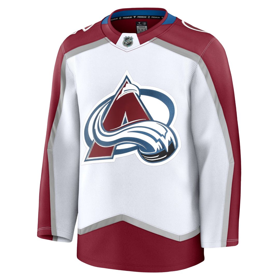 Colorado Avalanche Fanatics Home Premium Jersey - Burgundy