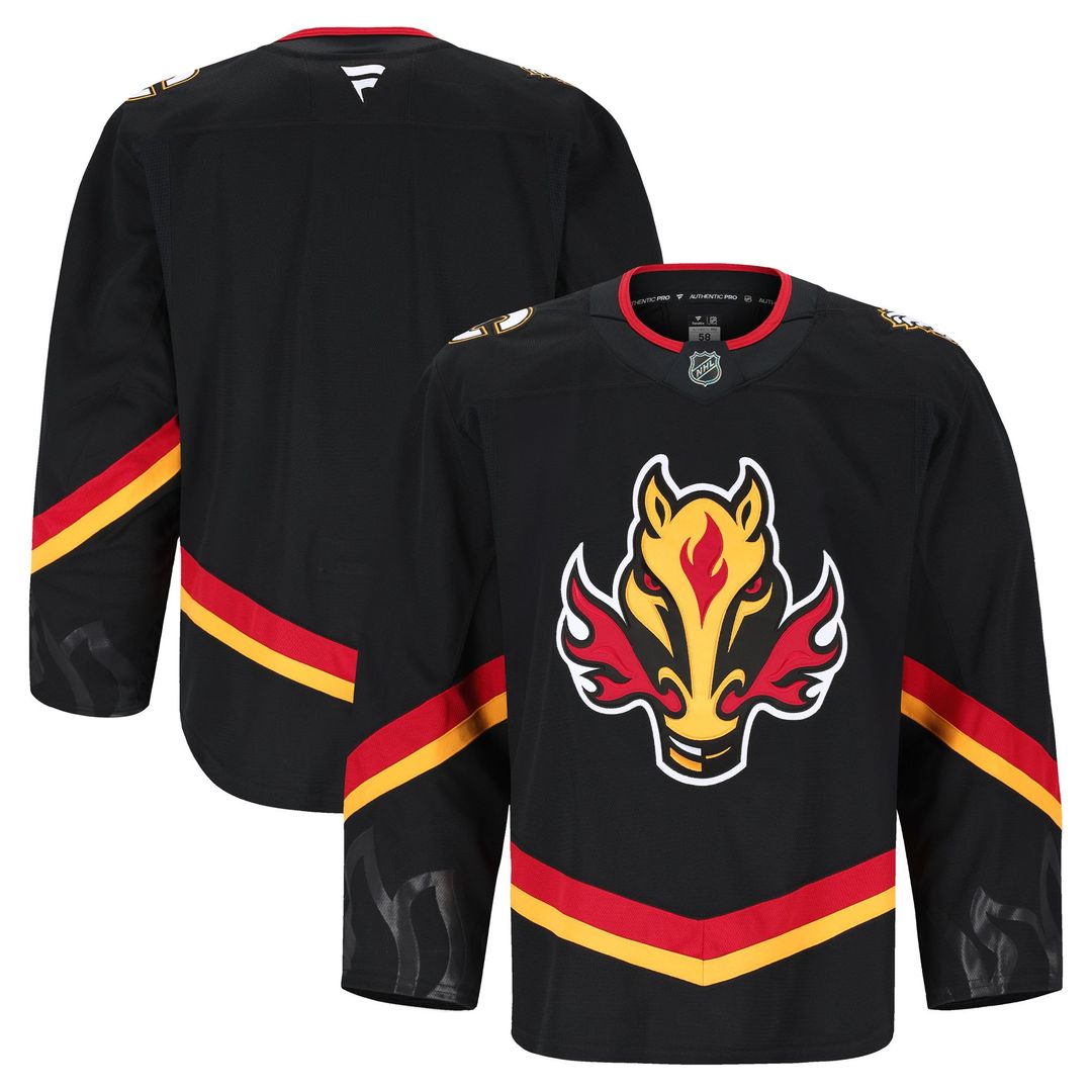 Calgary Flames Fanatics Away Authentic Pro Jersey - White