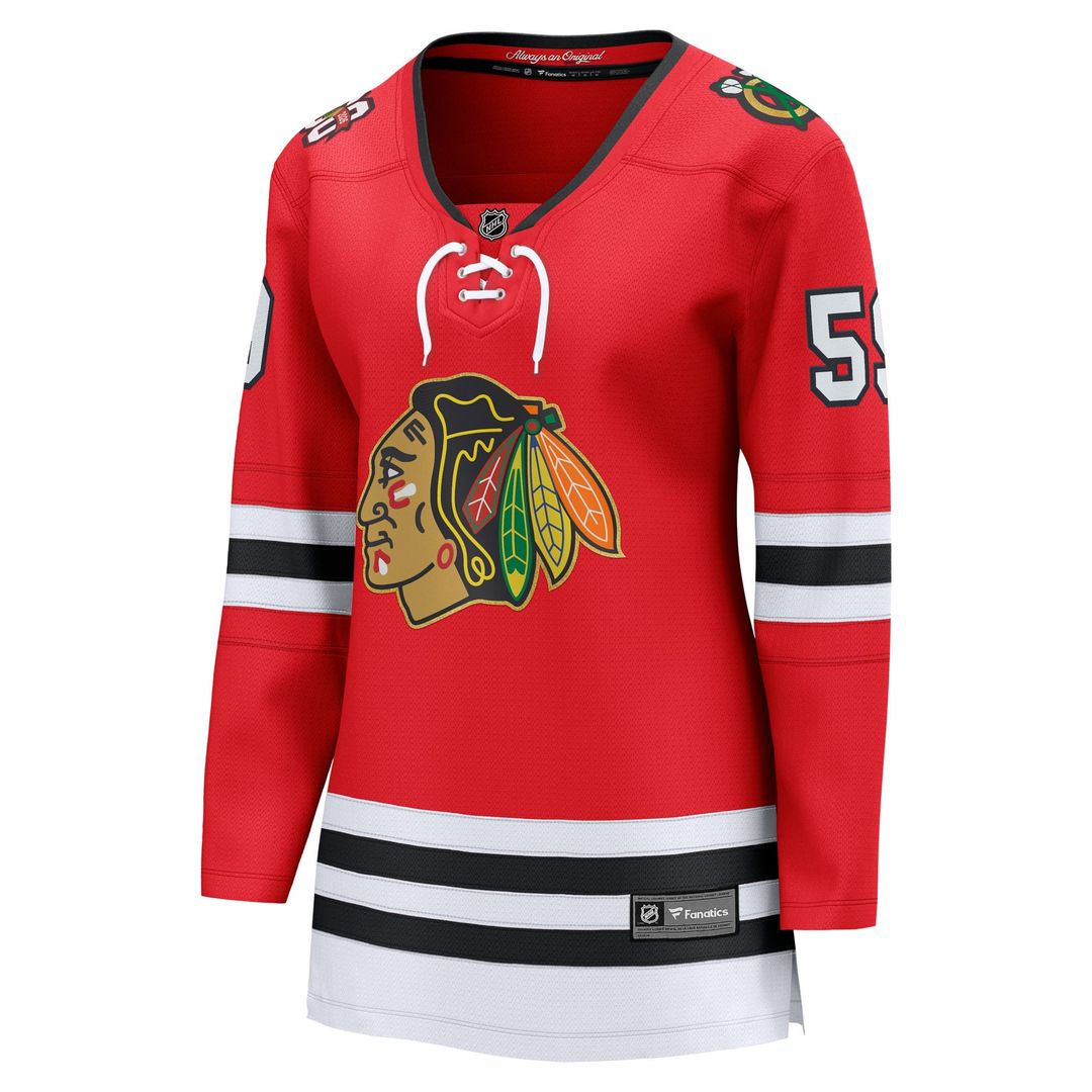 Tyler Bertuzzi Chicago Blackhawks Fanatics Women's Centennial Breakaway Player Jersey - Red