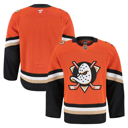 Anaheim Ducks Fanatics Home Authentic Pro Jersey - Orange