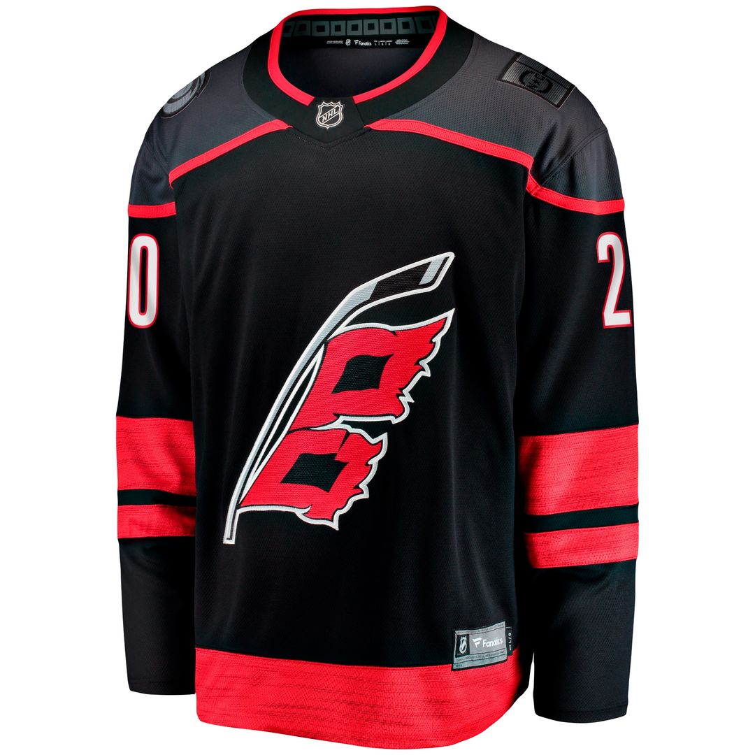 Sebastian Aho Carolina Hurricanes Fanatics Alternate Breakaway Player Jersey - Red