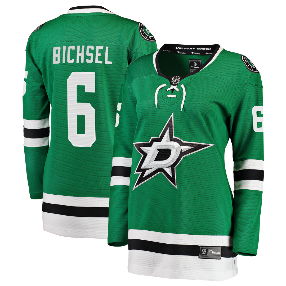 Lian Bichsel Dallas Stars Fanatics Women's Home Breakaway Jersey - Kelly Green