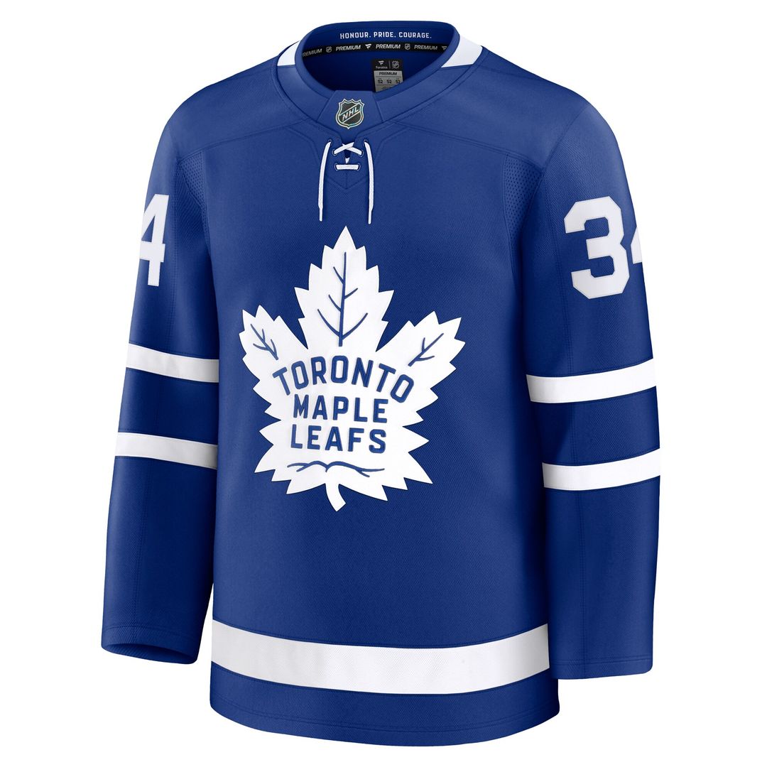 Auston Matthews Toronto Maple Leafs Fanatics Home Premium Jersey - Blue
