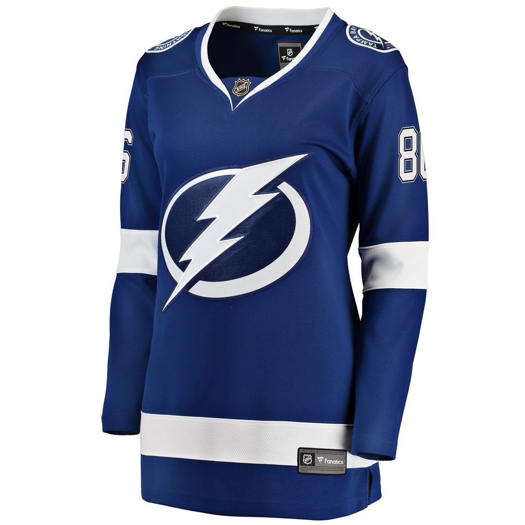 Nikita Kucherov Tampa Bay Lightning Fanatics Women's Breakaway Player Jersey - Blue