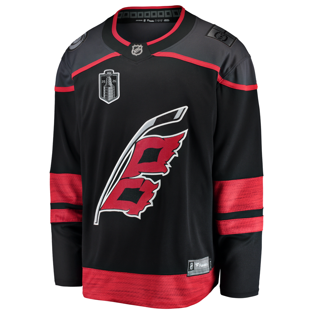 Carolina Hurricanes Fanatics 2026 Stanley Cup Final Home Breakaway Jersey - Black