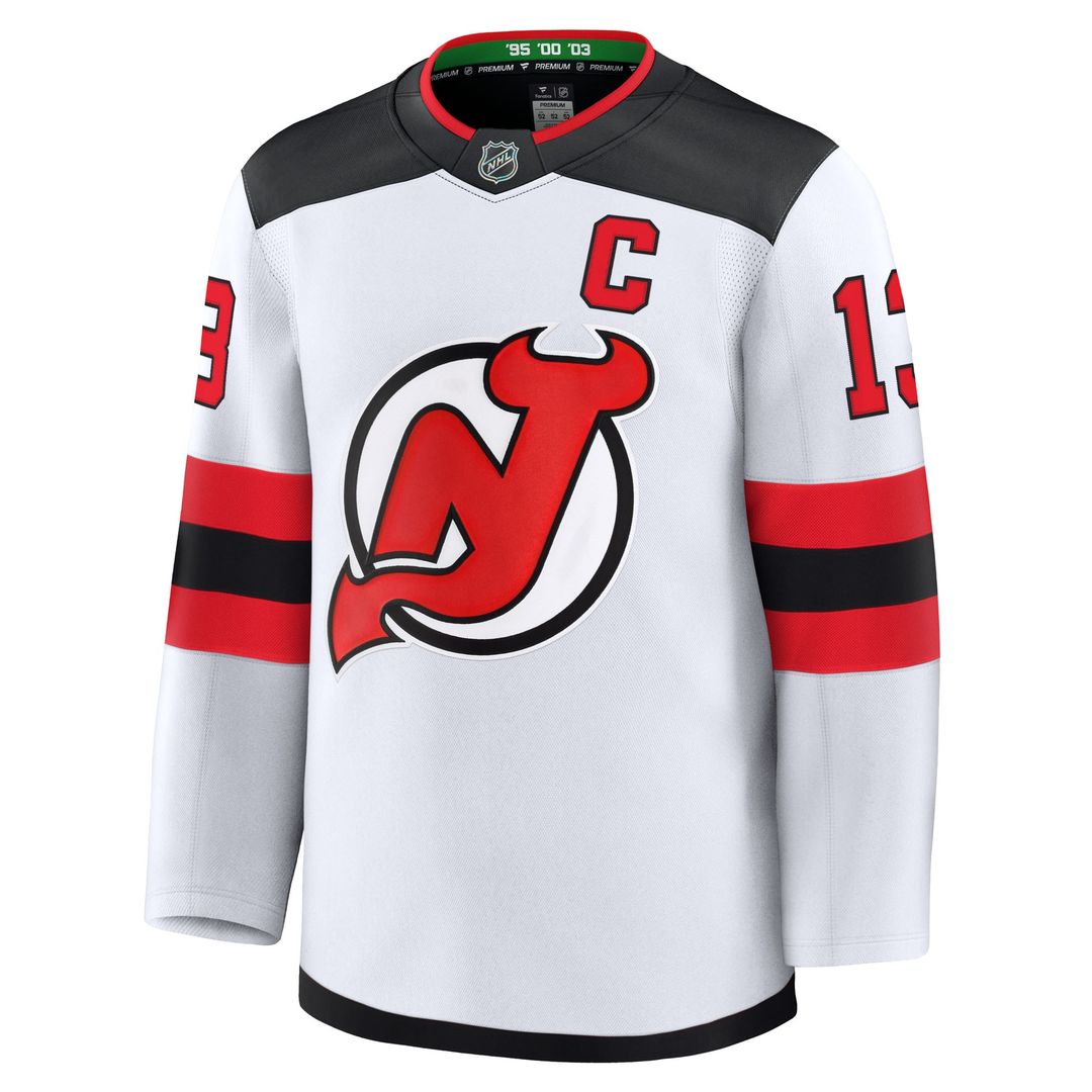 Nico Hischier New Jersey Devils Fanatics Alternate Premium Jersey - Black