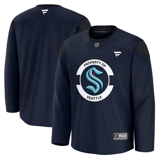 Seattle Kraken Fanatics Practice Jersey - Navy