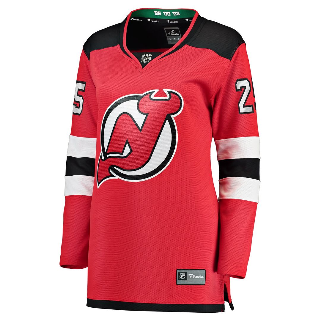 Jacob Markstrom New Jersey Devils Fanatics Women's Home Breakaway Jersey - Red