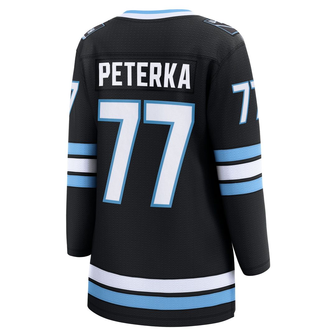 JJ Peterka Utah Mammoth Fanatics Women's Home Breakaway Jersey - Black