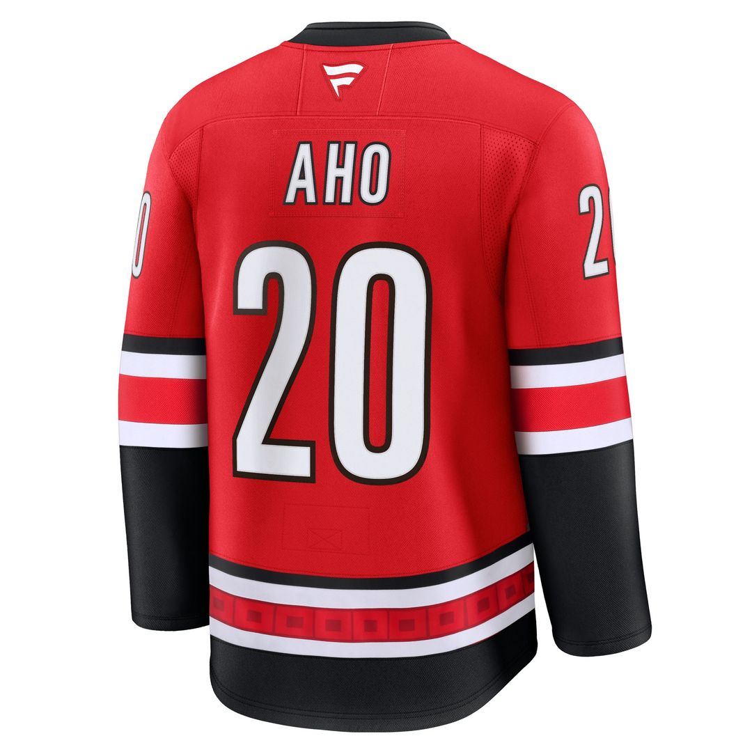 Sebastian Aho Carolina Hurricanes Fanatics Home Premium Jersey - Black