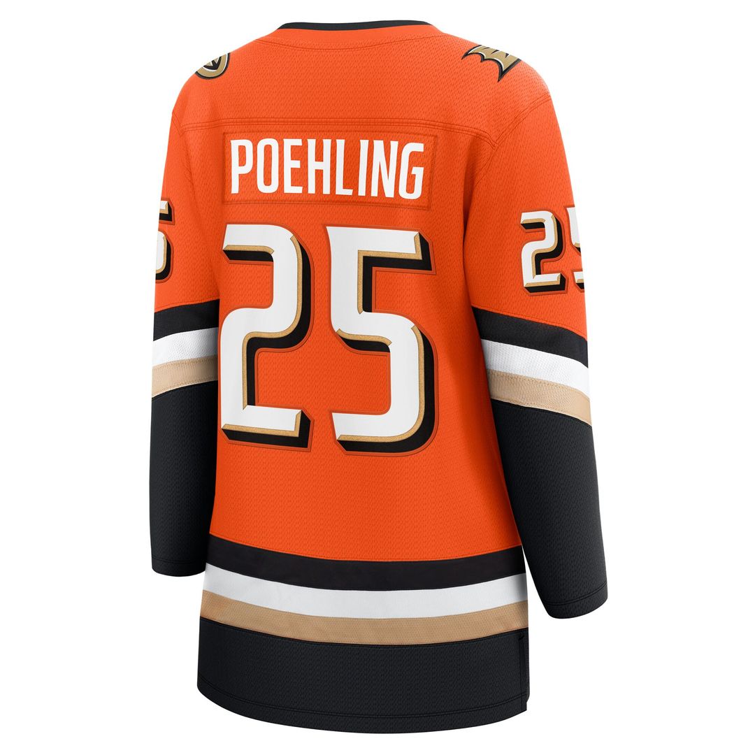 Ryan Poehling Anaheim Ducks Fanatics Women's Home Breakaway Jersey - Orange