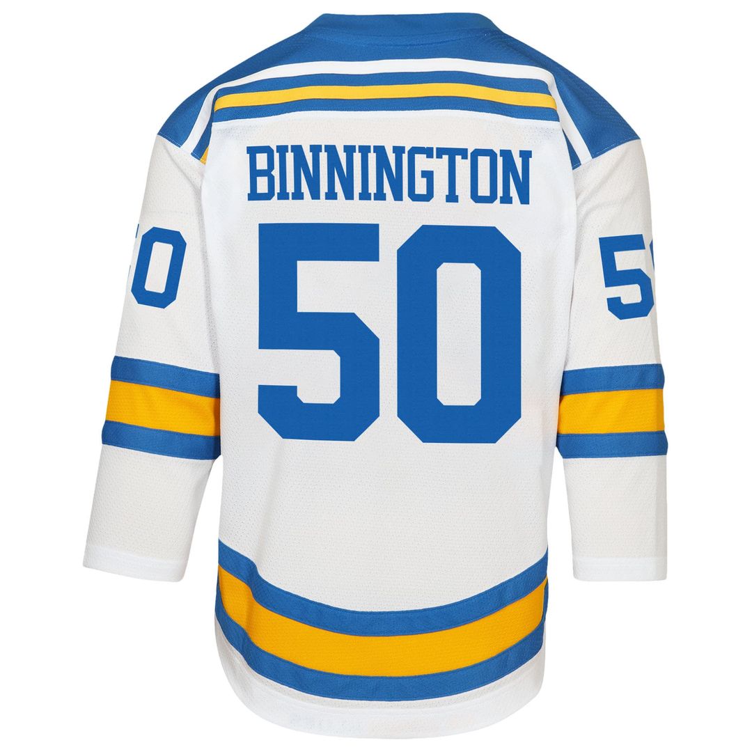 Jordan Binnington St. Louis Blues Outerstuff Youth Home Player Replica Jersey - Blue
