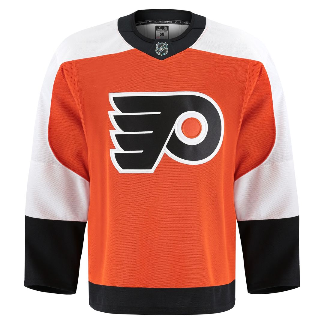 Philadelphia Flyers Fanatics Home Authentic Pro Jersey - Orange