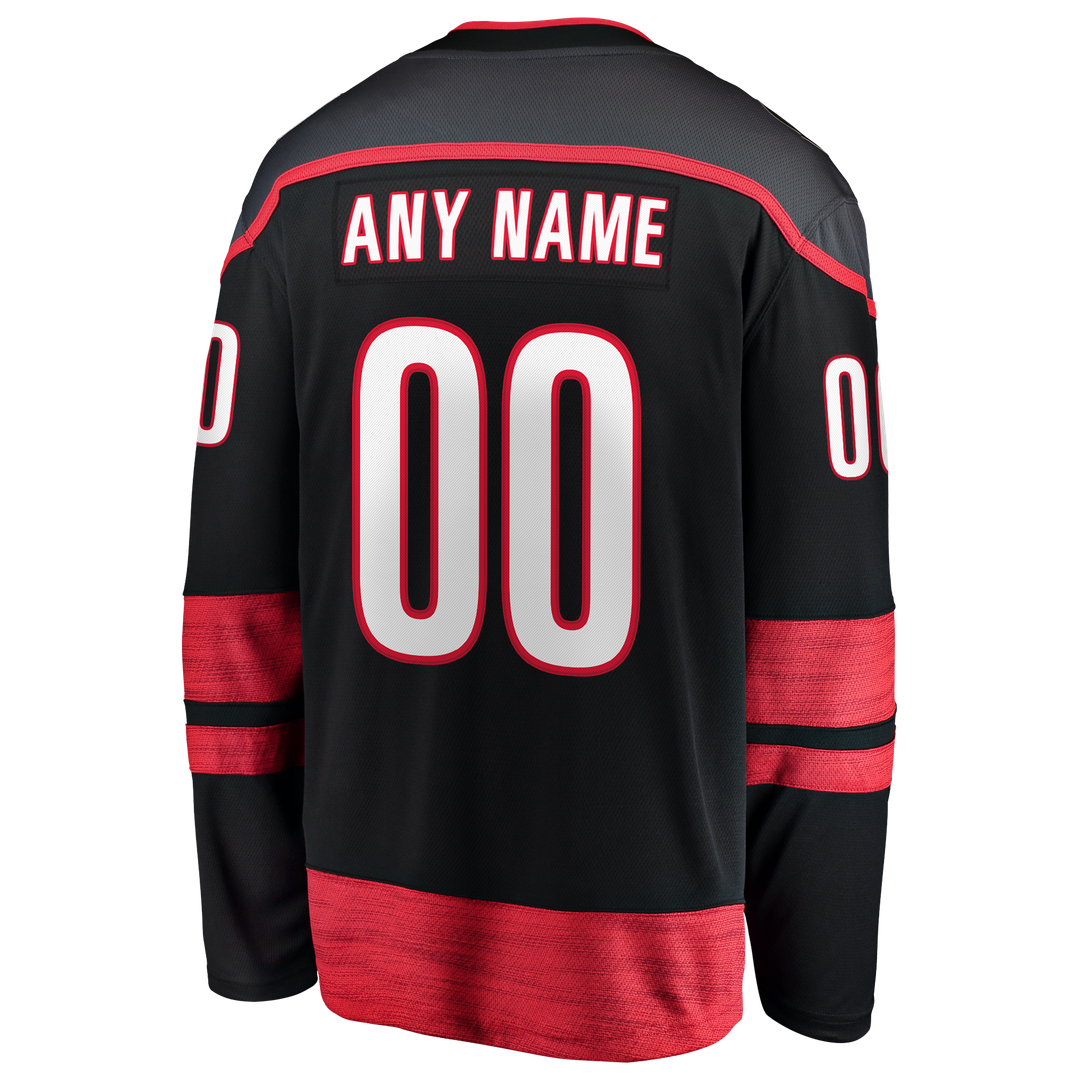 Carolina Hurricanes Fanatics 2026 Stanley Cup Champions Home Breakaway Custom Jersey - Black