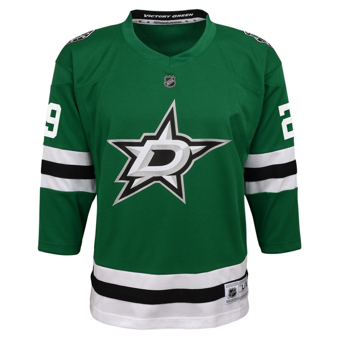 Jake Oettinger Dallas Stars Youth Home Player Replica Jersey - Kelly Green