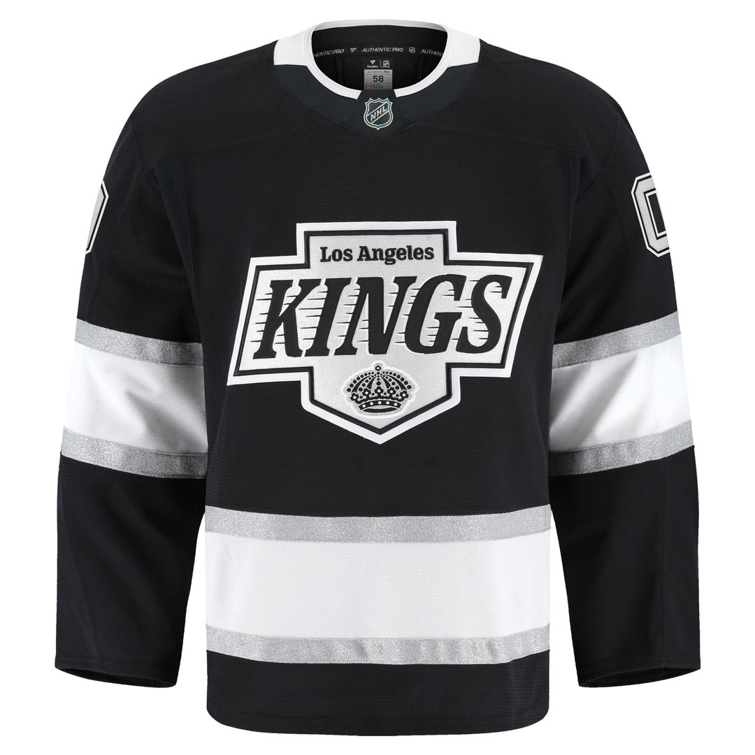 Los Angeles Kings Fanatics Home Authentic Pro Custom Jersey - Black