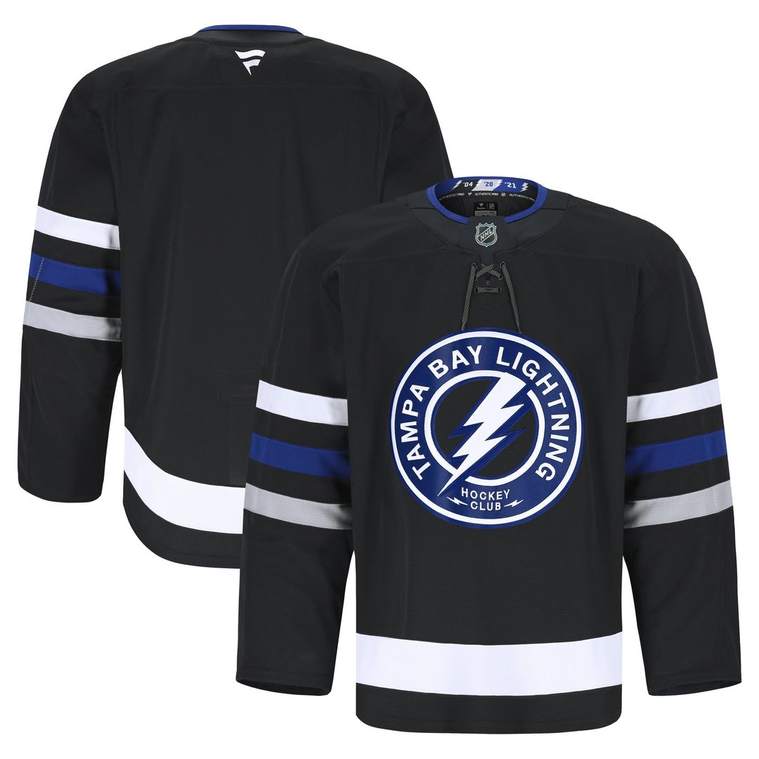 Tampa Bay Lightning Fanatics Away Authentic Pro Jersey - White